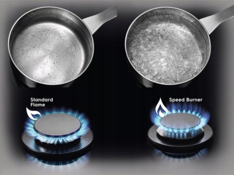 PŁYTA GAZOWA DO ZABUDOWY ELECTROLUX EGG7536S2K Zapalarka, Palnik WOK