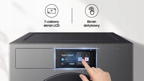 PRALKA SAMSUNG WF90F09C4SU4 Bespoke AI Home 9 kg 1400 obr Inverter, Wi-Fi