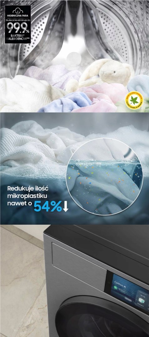 PRALKA SAMSUNG WF90F09C4SU4 Bespoke AI Home 9 kg 1400 obr Inverter, Wi-Fi