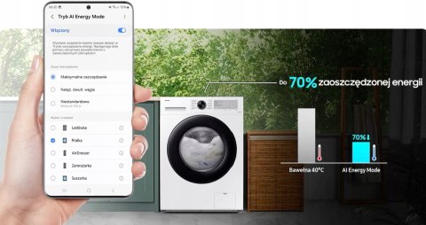 PRALKA SAMSUNG WW11DG5B25AHEO 11 kg 1400 obr Inverter Wi-Fi