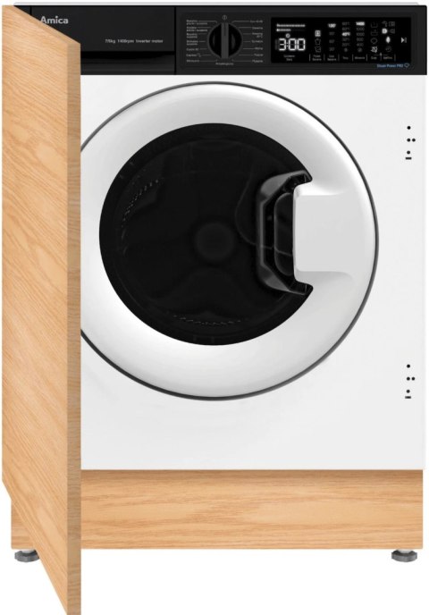 PRALKO-SUSZARKA AMICA AWDBIC7514ELiStO 7/5 kg 1400 obr Steam, Inverter