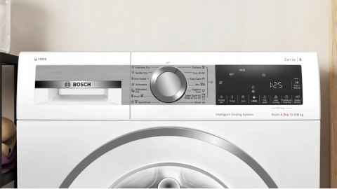 PRALKO-SUSZARKA BOSCH WNG254A9BY 10,5/6kg 1400 obr Eco Silence Drive, i-DOS