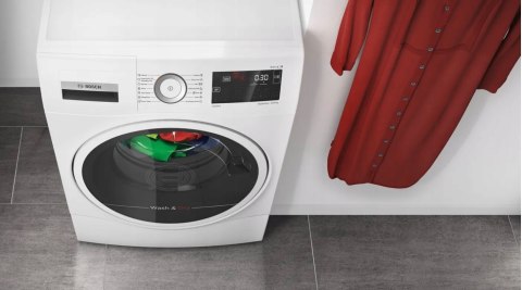 PRALKO-SUSZARKA BOSCH WNG254A9BY 10,5/6kg 1400 obr Eco Silence Drive, i-DOS