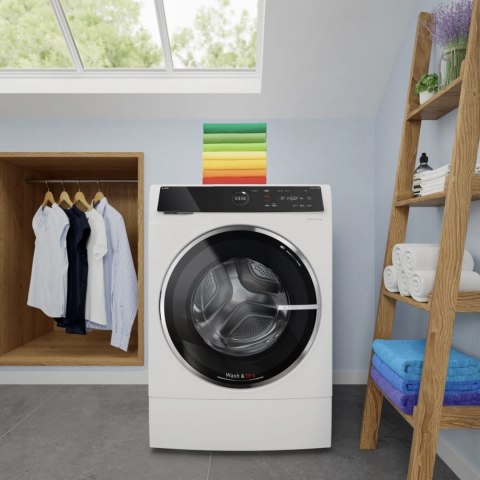 PRALKO-SUSZARKA BOSCH WNG254A9BY 10,5/6kg 1400 obr Eco Silence Drive, i-DOS