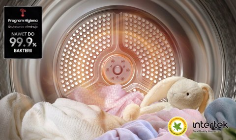 SUSZARKA DO UBRAŃ SAMSUNG DV90DG52A0AEEO 9 kg, Inverter, Optimal Dry, Wi-Fi