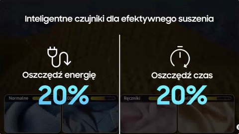 SUSZARKA SAMSUNG DV90DB7845GEU4 9 kg Inverter, Optimal Dry, Wi-Fi