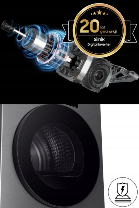 SUSZARKA SAMSUNG DV90F09F4SU4 Bespoke AI Home 9 kg Inwerter AirRefresh WiFi