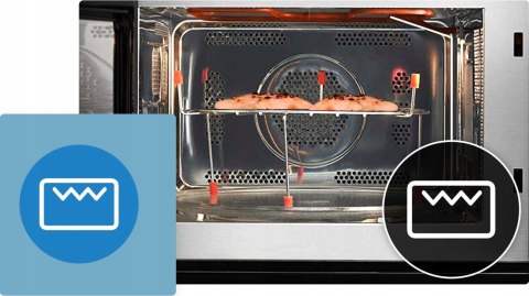 KUCHENKA MIKROFALOWA DO ZABUDOWY BEKO BMGB20212B 20 L 800 W Grill