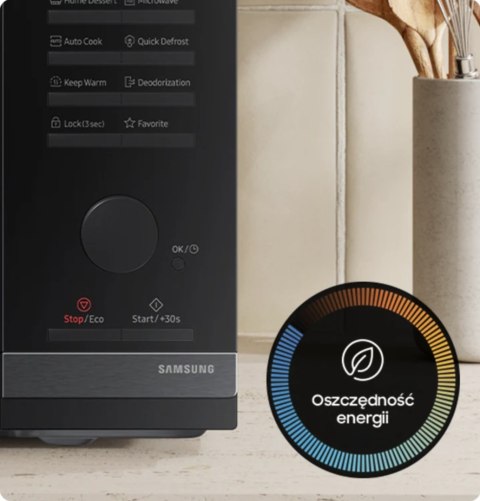 KUCHENKA MIKROFALOWA SAMSUNG MS23DG4504AGE2 23 L Auto Cook, Tryb Eco
