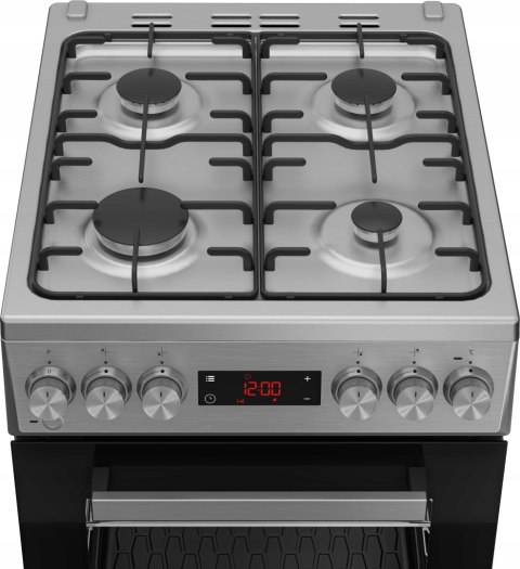 KUCHNIA GAZOWO-ELEKTRYCZNA BEKO FSM52320TXDT 60 L Steam Shine, Grill