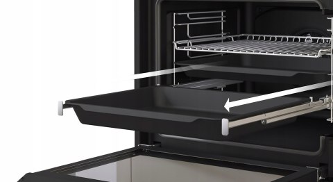 KUCHNIA GAZOWO-ELEKTRYCZNA BEKO FSM52320TXDT 60 L Steam Shine, Grill