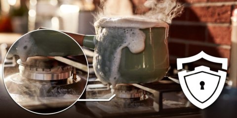 KUCHNIA GAZOWO-ELEKTRYCZNA BEKO FSM52320TXDT 60 L Steam Shine, Grill