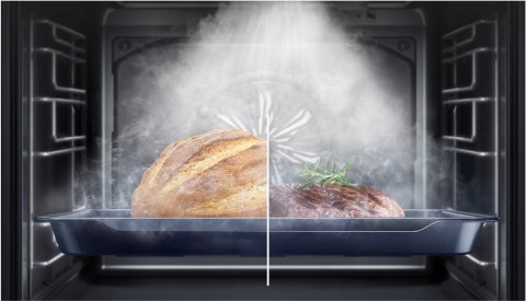 KUCHNIA GAZOWO-ELEKTRYCZNA BEKO FSM52320TXDT 60 L Steam Shine, Grill