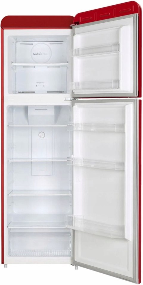 LODÓWKA AMICA FD280.3FR(E) RETRO 255 L Total No Frost, Inwerter, Ośw. LED