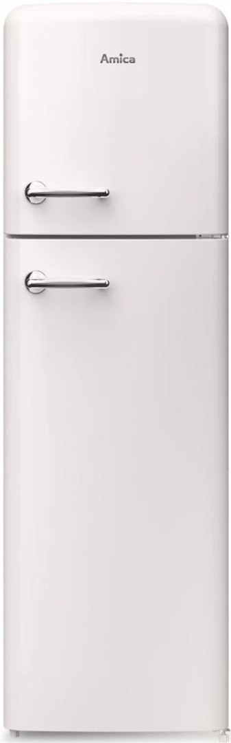 LODÓWKA AMICA FD280.3FW(E) RETRO WHITE 255 L Total No Frost Oświetlenie LED