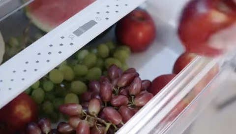 LODÓWKA AMICA FK3495.3FBAA 250 L Total No Frost, Oświetlenie LED