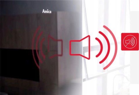 LODÓWKA AMICA FK3495.3FBAA 250 L Total No Frost, Oświetlenie LED