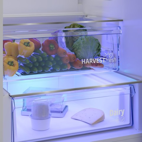 LODÓWKA BEKO B3RGNA354HXB1 351 L No Frost, Oświetlenie LED, Aero Flow