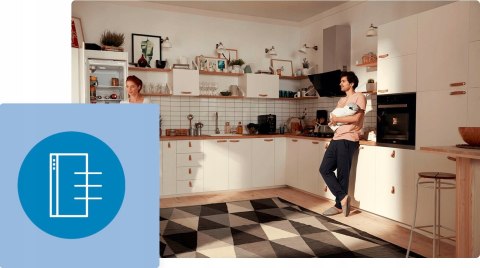 LODÓWKA BEKO B3RGNA354HXB1 351 L No Frost, Oświetlenie LED, Aero Flow