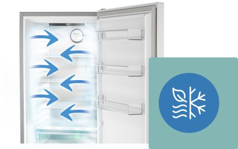 LODÓWKA DO ZABUDOWY BEKO BCNE400E50SHN 370 L No Frost, Inverter, Bluetooth