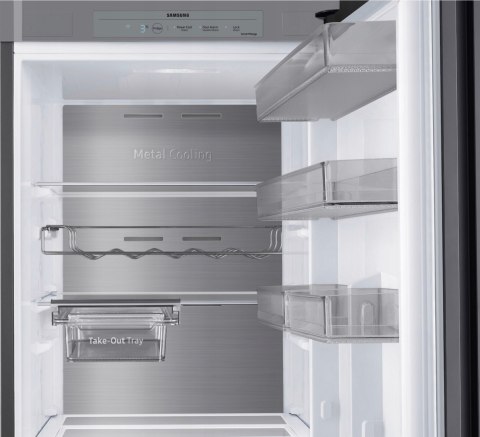 LODÓWKA SAMSUNG RR39C76C322/EF 387 L Inverter Metal cooling Power cool WiFi