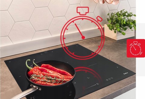 PŁYTA CERAMICZNA DO ZABUDOWY AMICA PC7511FT 78 cm Timer, Heat Control