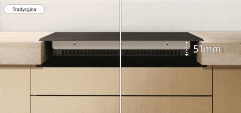 PŁYTA INDUKCYJNA DO ZABUDOWY SAMSUNG NZ84C6057GK 80 cm Flex Zone Plus Wi-Fi