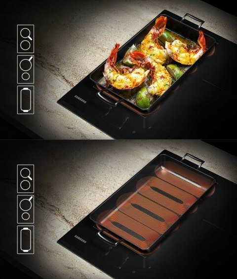 PŁYTA INDUKCYJNA DO ZABUDOWY SAMSUNG NZ84C6057GK 80 cm Flex Zone Plus Wi-Fi