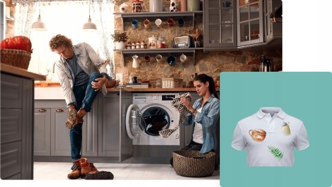 PRALKA BEKO B1W630WWPL 6 kg 1000 obr Opti Sense, Aqua Wave