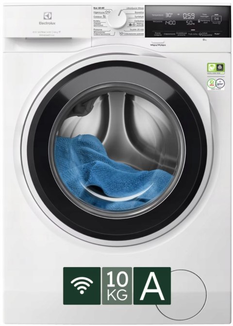 PRALKA ELECTROLUX EW8F3614QP 10 kg 1600 obr Steam Care, Inwerter, Wi-Fi