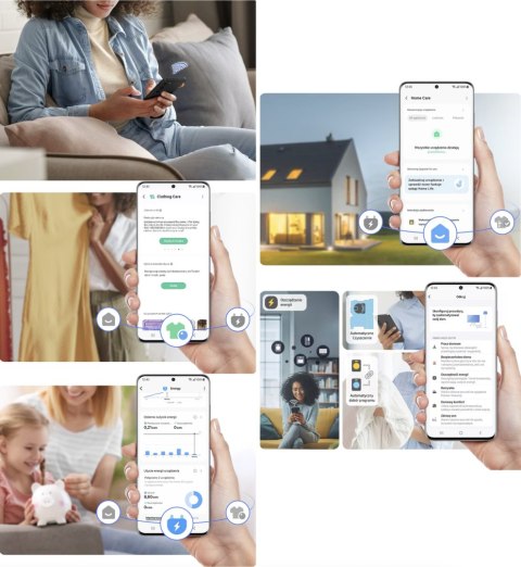 PRALKO-SUSZARKA SAMSUNG WD90DG5B15BEEO 9 / 6kg 1400 obr Inverter, Wi-Fi