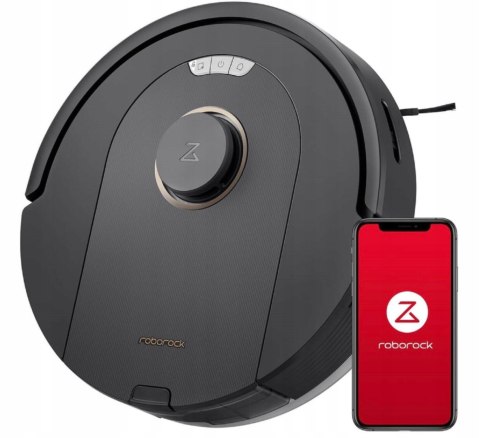 ROBOT SPRZĄTAJĄCY ROBOROCK Q5 PRO Czarny, Funkcja mopowania, Wi-Fi