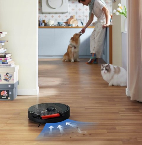 ROBOT SPRZĄTAJĄCY ROBOROCK Q5 PRO Czarny, Funkcja mopowania, Wi-Fi