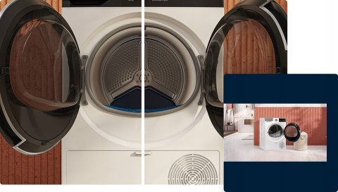 SUSZARKA GRUNDIG GT78923W 9 kg Inverter, Gentle Wave, Supreme Refresh, WiFi