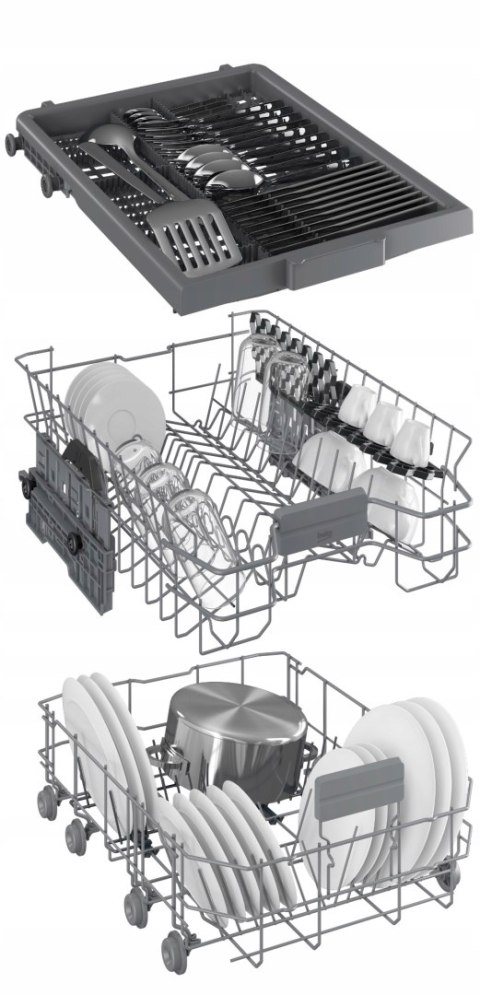 ZMYWARKA DO ZABUDOWY BEKO BDIS36120Q 8,7 L 11 kpl 3 Szuflada na sztućce