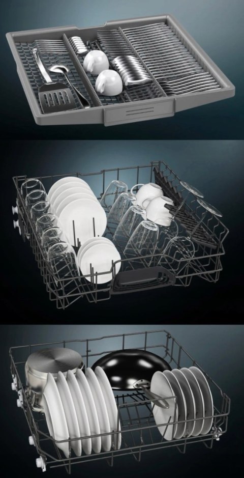 ZMYWARKA DO ZABUDOWY SIEMENS SN63HX17VE 9 L 14 kpl 3 Szuflada Wi-Fi