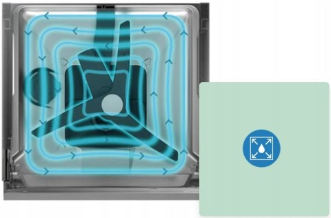 ZMYWARKA ZABUD BEKO BDIN38640D 9,5 L 16 kpl 3 Szuflada, Steam Gloss