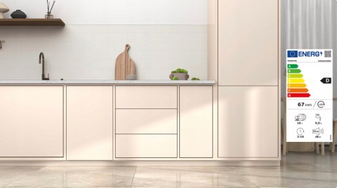 ZMYWARKA ZABUD SAMSUNG DW50DG450B00ET 9 L 10 kpl Info Light 3 Szuflada