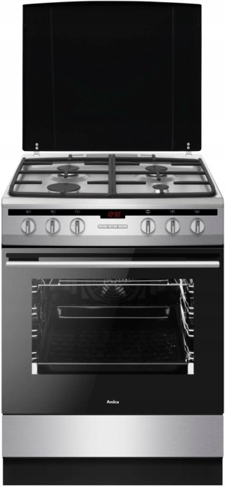 KUCHNIA GAZ-ELEK AMICA 617GES3.33HZpTaDpA(Xx) PIZZA 65 L Easy Clean, Grill