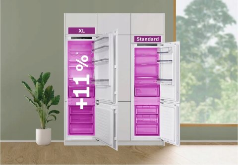 LODÓWKA DO ZABUDOWY BOSCH KIN96NSE0 290 L No Frost, Inwerter, Eco Air flow