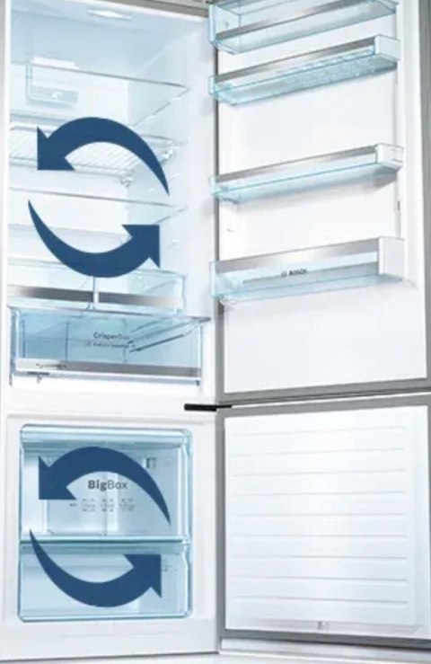 LODÓWKA DO ZABUDOWY BOSCH KIN96NSE0 290 L No Frost, Inwerter, Eco Air flow