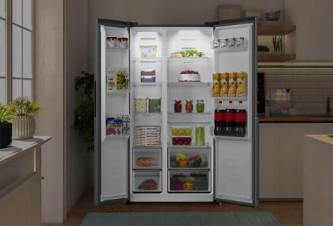 LODÓWKA GORENJE NRS917E41BXWD 541 L Inwerter, No Frost Plus, Dystrybutor