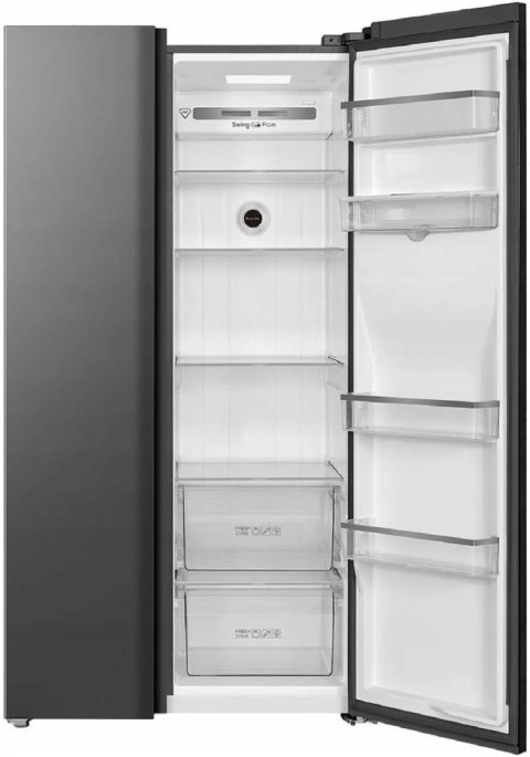 LODÓWKA SIDE BY SIDE TCL RP631SSE1 631 L Total No Frost Inverter Swing Flow