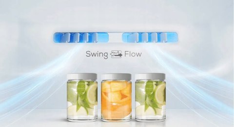 LODÓWKA SIDE BY SIDE TCL RP631SSE1 631 L Total No Frost Inverter Swing Flow